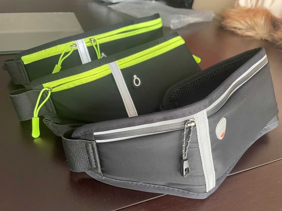 Bolsas cintura impermeáveis para corrida, caminhada, BTT