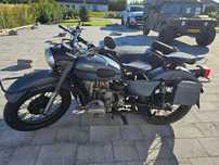 Ural M-67 Ural, motocykl, po renowacji stan bardzo dobry