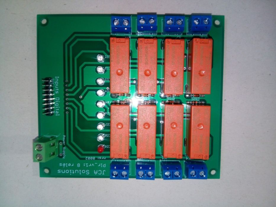 Modulo de 8 Relés 24Vdc