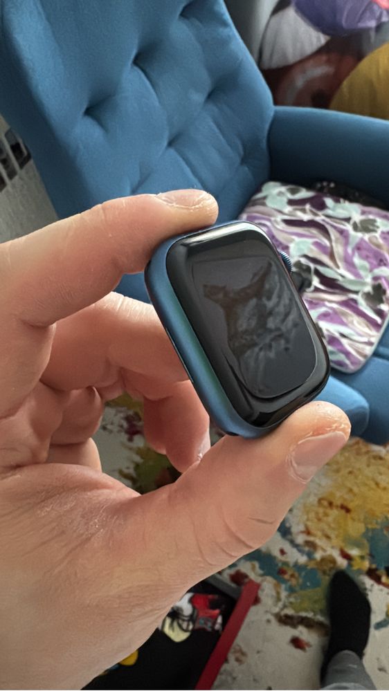 Apple watch serie 7 45mm azul