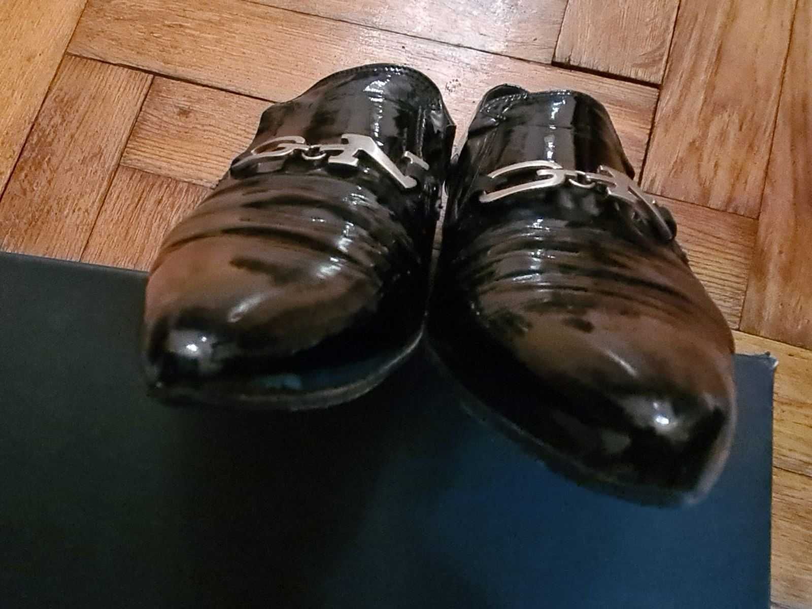 Мужские туфли лак италия рр 40 giampieronicola
