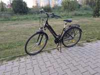 Rower trekkingowy Romet Gazela 28 damka czarno żółty rozmiar M 17 cali