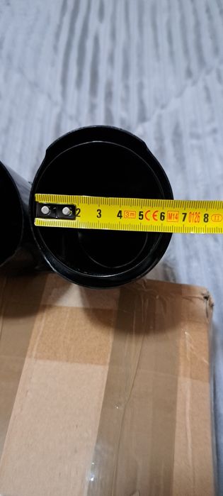 Ponteira duas saídas em carbono