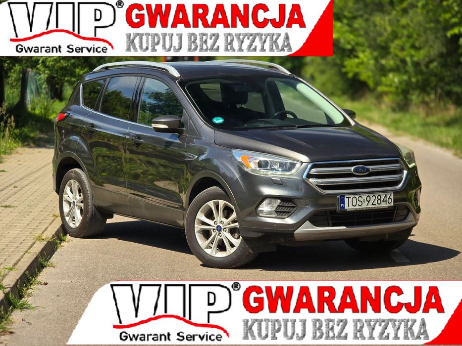 Ford Kuga NIEMCY_EUROPA_2017r._1,5B_Skóry_Nawi_Bi-Xenon_Gwarancja_12m.