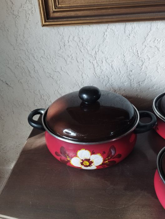 Trem de cozinha - Asta Enamel - Alemanha