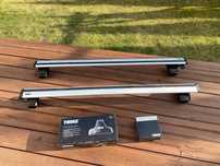 Bagaznik dachowy Thule Wingbar Evo 135, lapy i kit mocujacy
