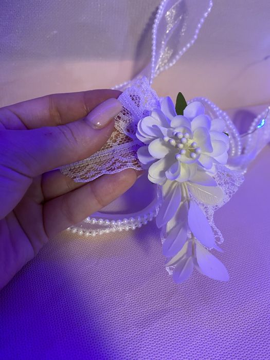 Весільна бутоньєрка для наречених / свідків