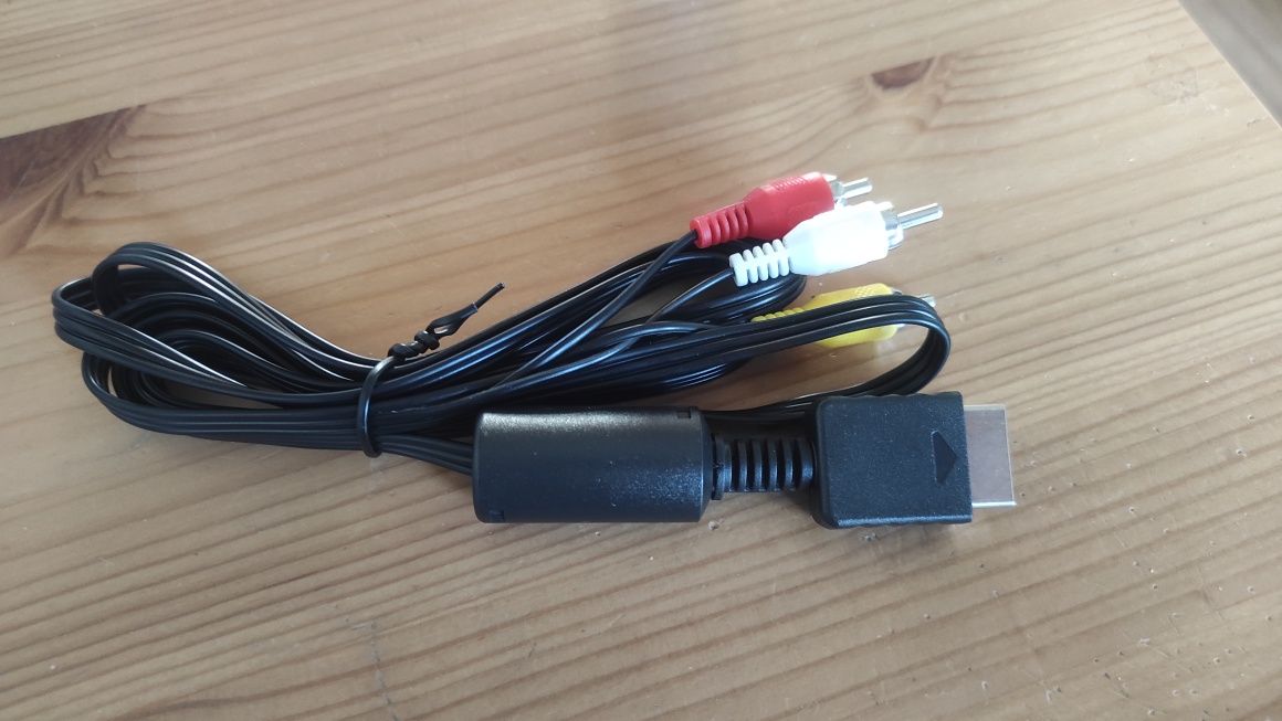 Przewód kabel AV PSX PS2 PS1 nowy