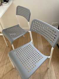 4 Krzesła Adde Ikea