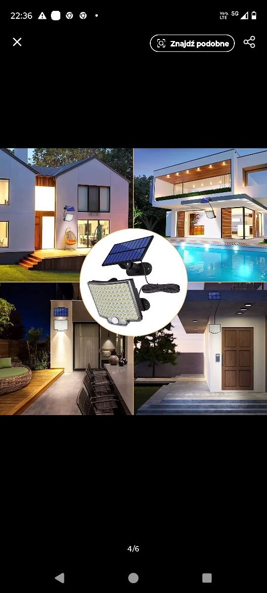 Lampa LED zewnętrzna/wewnętrzna