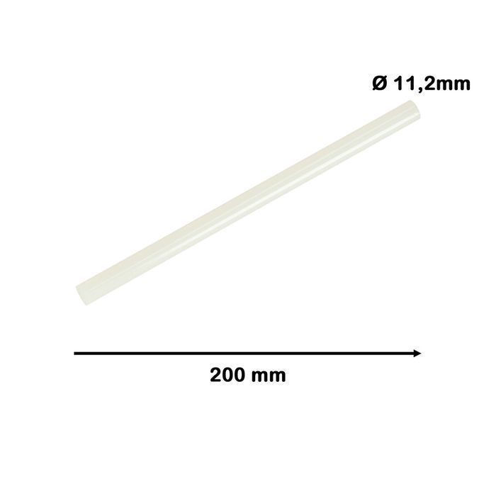 klej na gorąco wkłady do pistoletu bezbarwny 11mm x 200mm 1kg