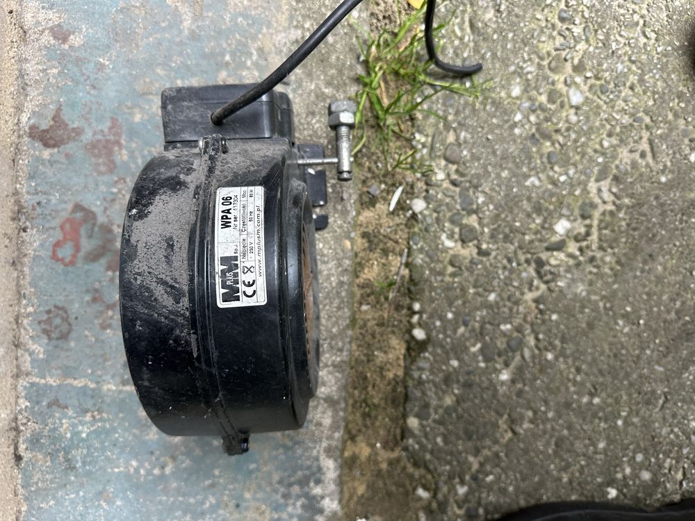 Wentylator, zbiornik przeponowy i podajnik do pieca taurus 31 kw