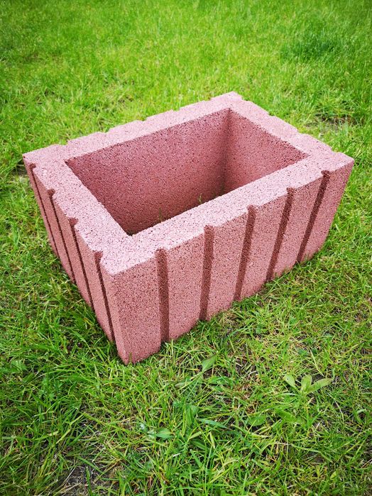 Gazony betonowe 60x40x20h donice ogrodowe donica gazon betonow.Wysyłka