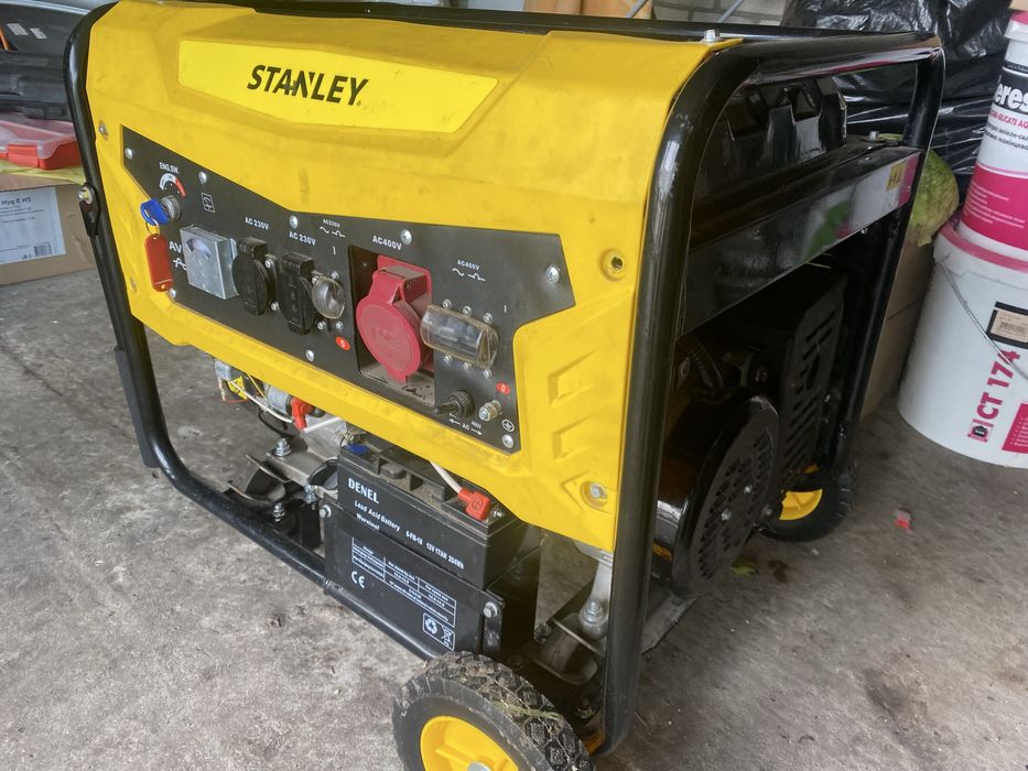Генератор STANLEY SG7500 7,5 кВт трьохфазний бензиновий