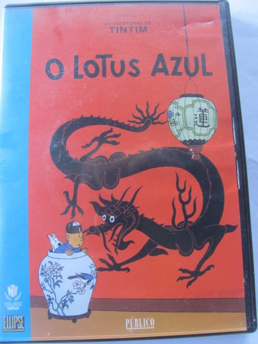 DVD Tin Tim em O Lotus Azul