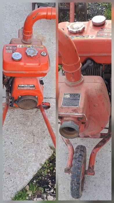 Motor de rega Kubota