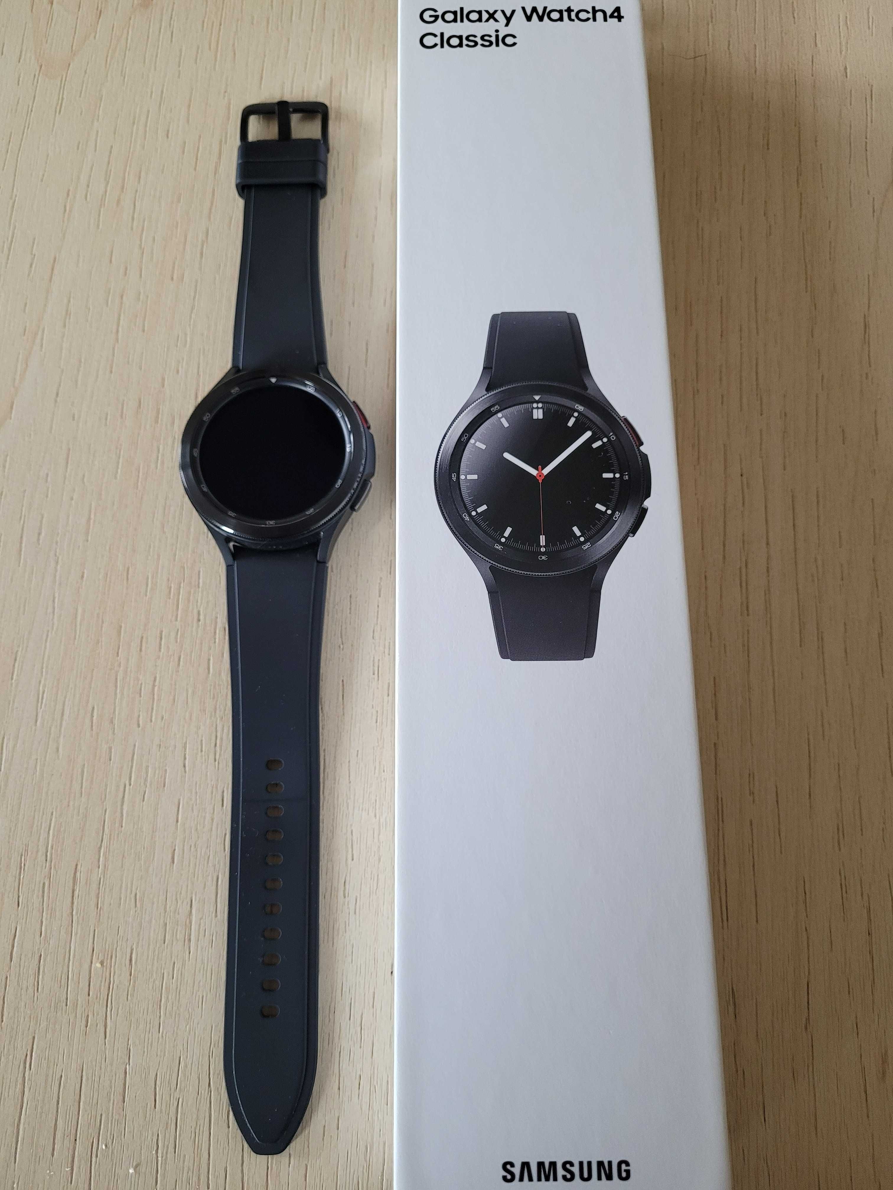 Smartwatch SAMSUNG Galaxy Watch 4 Classic 46mm Czarny gwarancja!