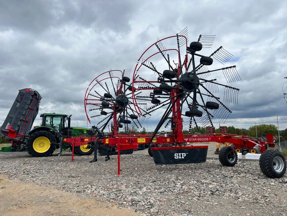 SIP STAR R 850 | 26  Zgrabiarka dwukaruzelowa SIP STAR R 850 | 26T