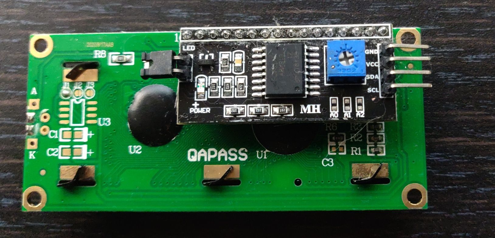 Lcd-1602(i2c) новый