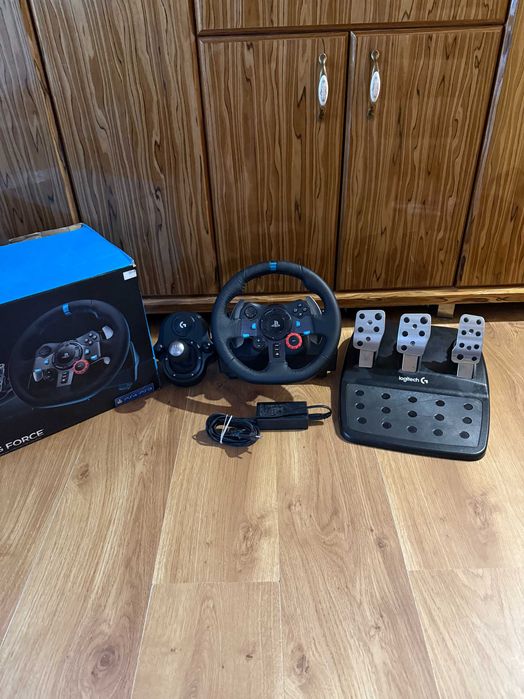 Kierownica Logitech G29 DrivingForce PC/PS4/PS5 + Shifter - Pudełko!