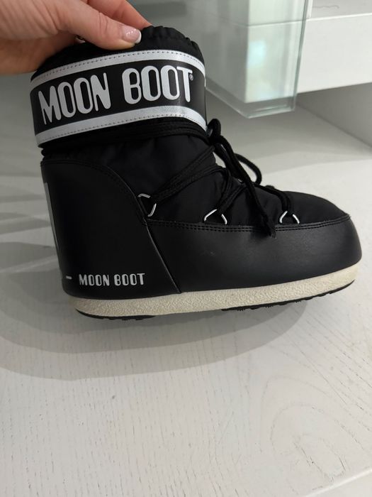 Moon boot 35-38 czarne 35/38