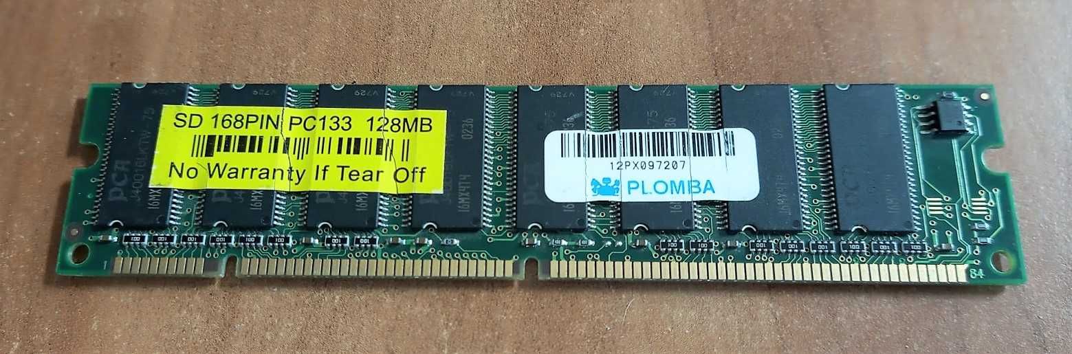 Pamięć PCA  128MB SDRAM PC133 168PIN