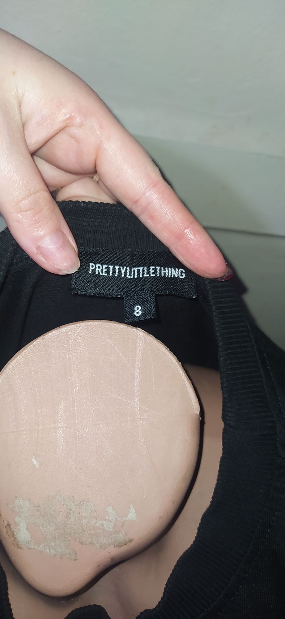 Платье Сукня толстовка prettylittlething