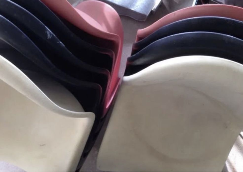 6 Cadeiras tipo Verner Panton