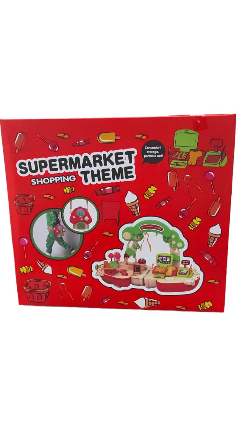 Супермаркет у сумочці-грибочку / гриб, будинок, сумка, іграшка, набір