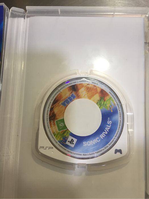 Jogo psp usado sonic rivals
