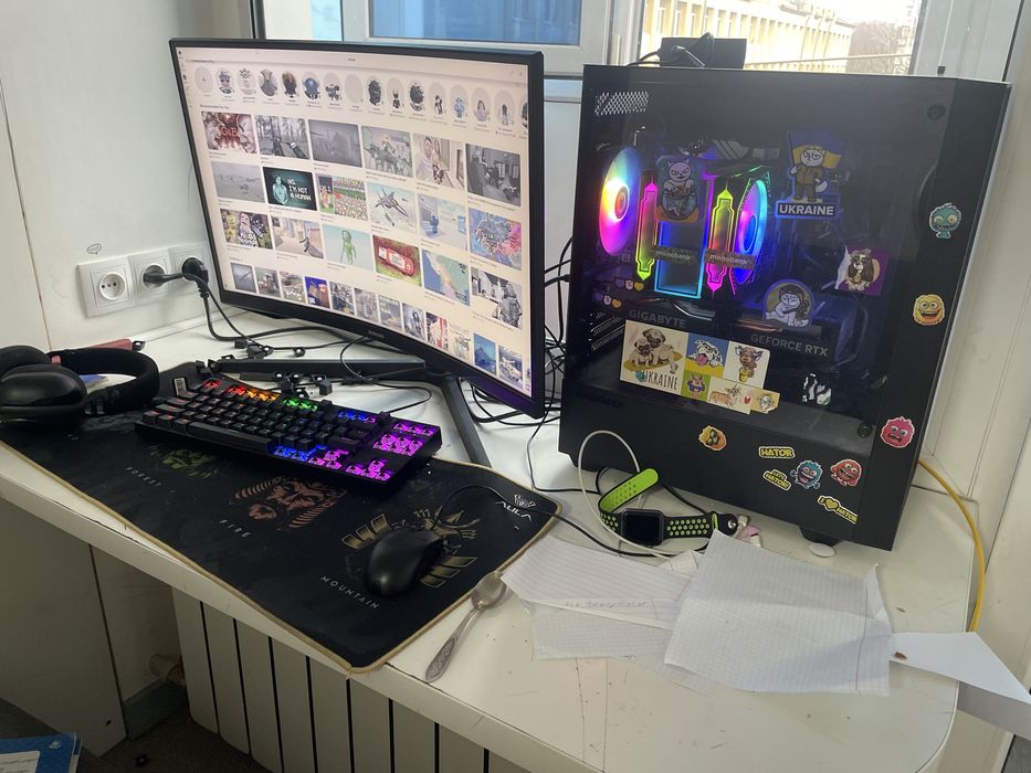 ПК копьюьер системний блок монитор Акаунт