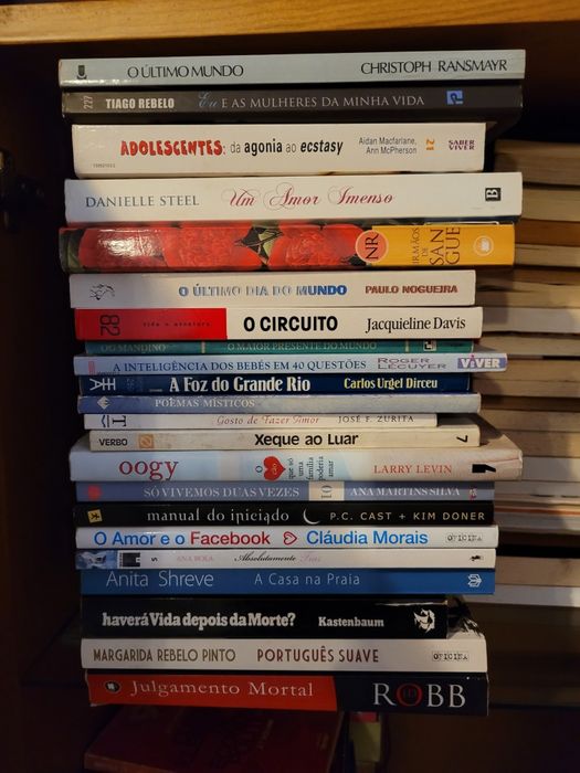 100 livros cada 5€