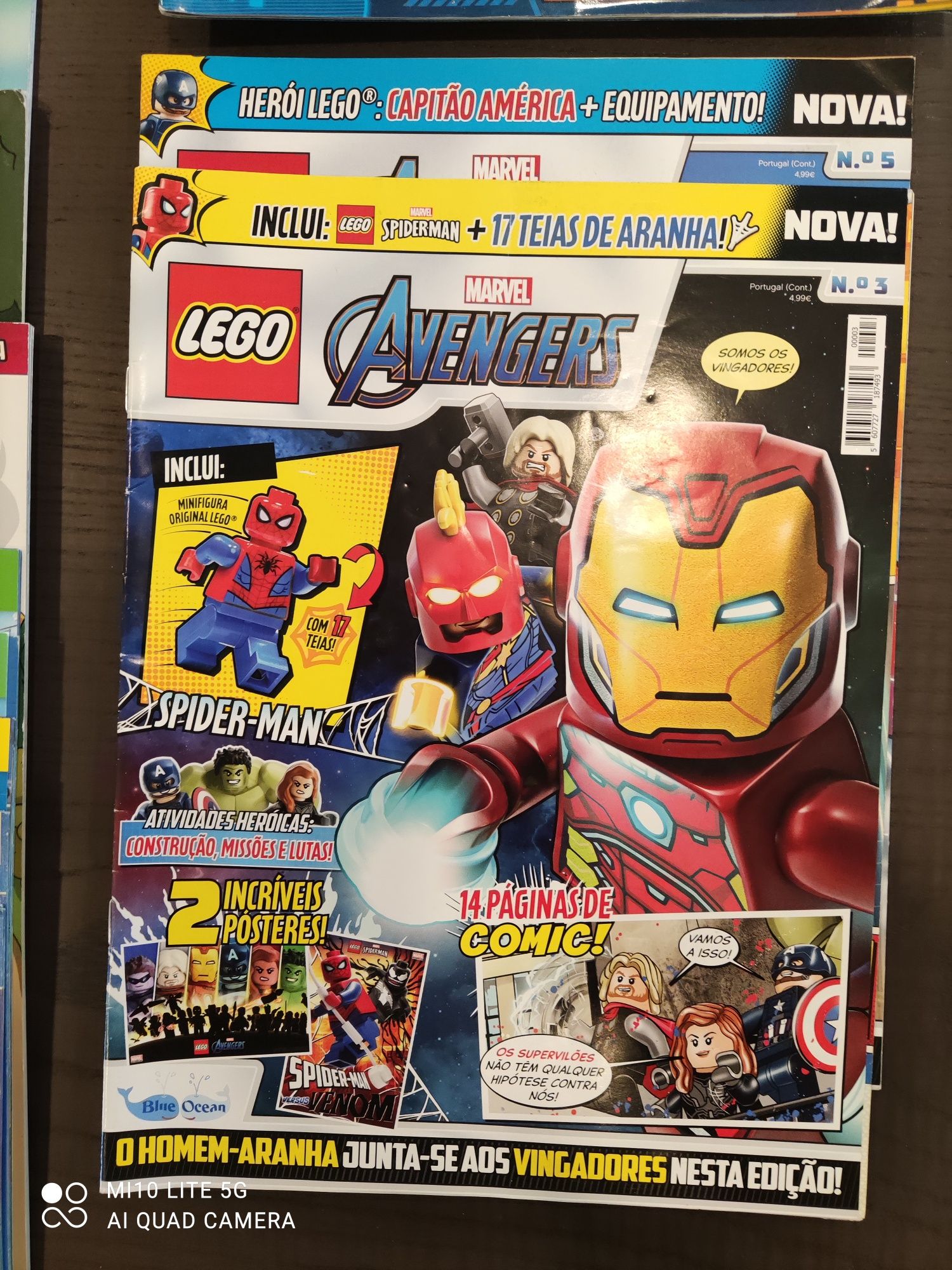 Revistas LEGO variadas
