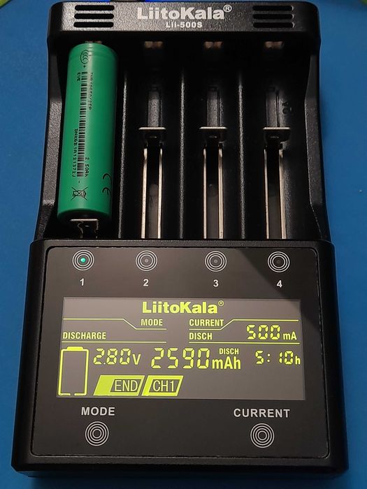 Акумулятор високострумовий 18650 EVE INR18650-25P 2500mAh - 20A