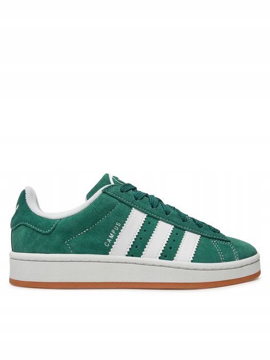 Adidas 38 2/3 Buty Damskie Campus Ih7492 Skórzane Zielone T1019