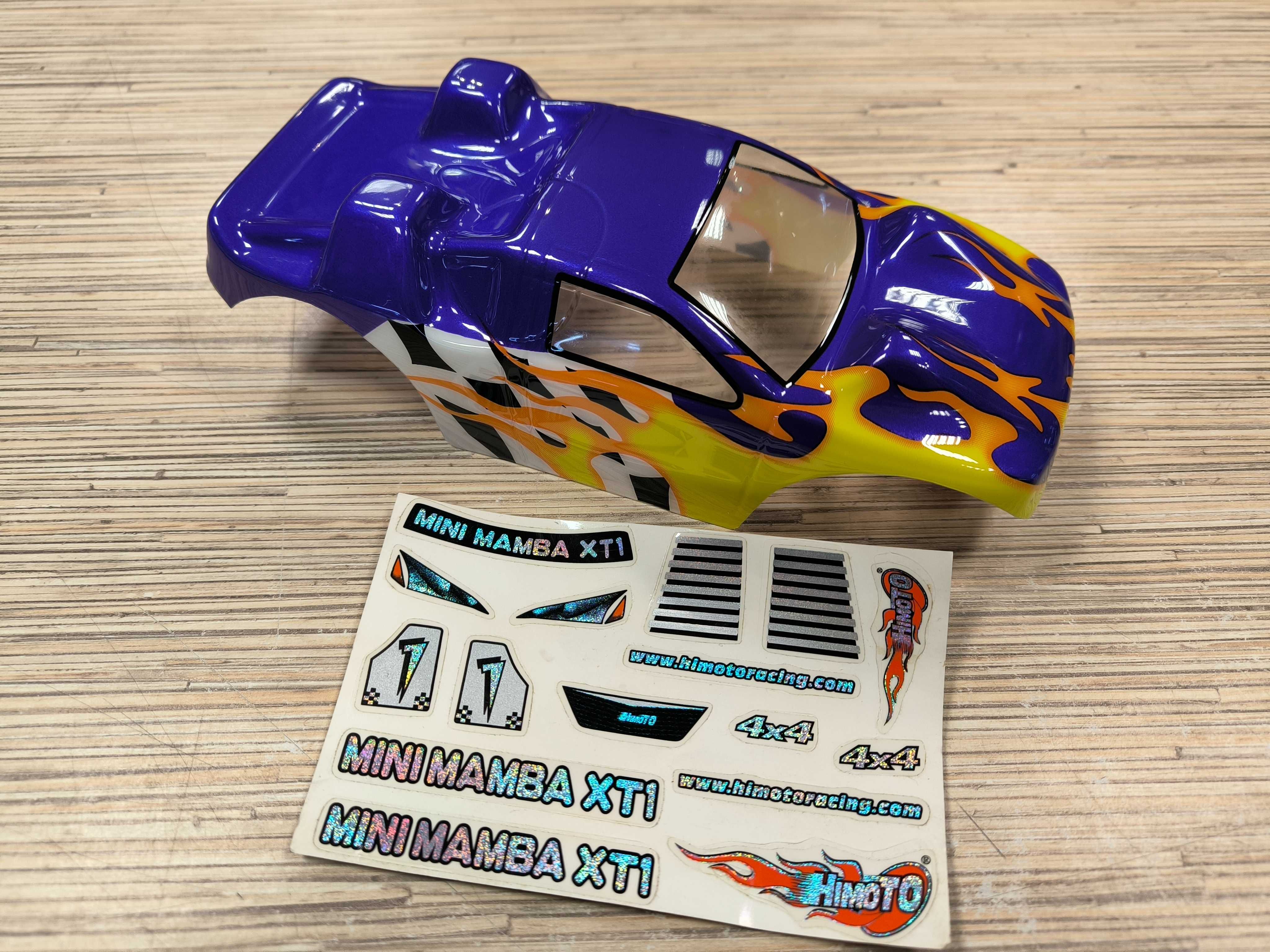 Karoseria Himoto 1/16  pomalowana #16621
