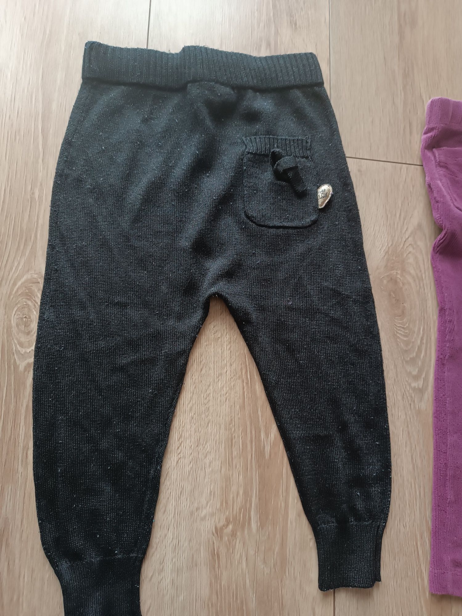 Spodnie legginsy i haremki rozm. 86/92