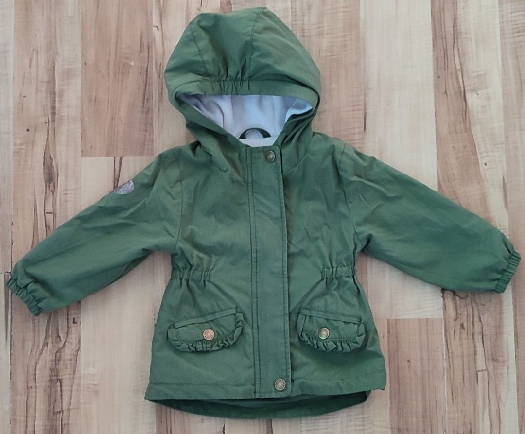 Kurtka parka wiosenna khaki smyk