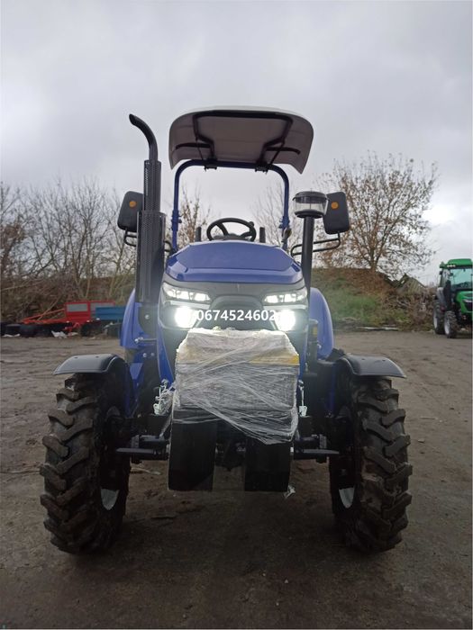 Мінітрактор Файтер Т-254 з дашком | Примусова гідравліка Посилена КПП