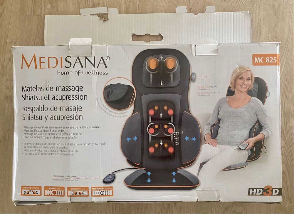 Medisana MC 825 - Massajador de Costas / Pescoço Shiatsu