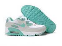 NIKE Air Max biało-miętowe - wkładka 26cm