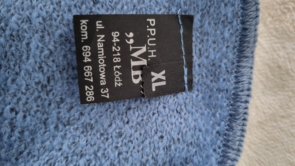 Długi sweter, płaszczyk rozmiar Xl