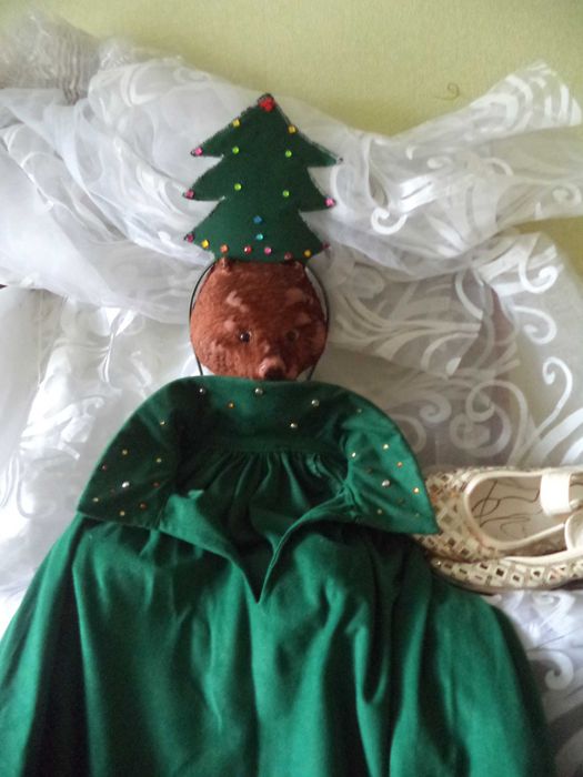 Новогодний костюм Ёлки. Размер платья 44-46