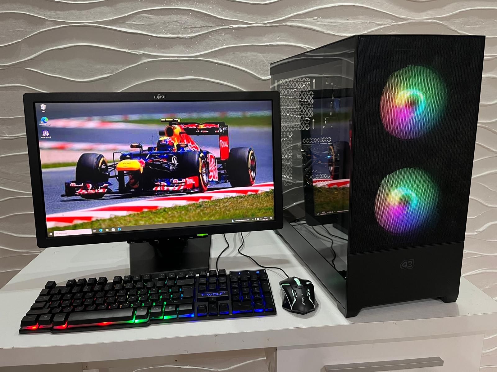 Komputer i5-6500 / RX 470 8GB / SSD / HDD / 16 RAM / Monitor