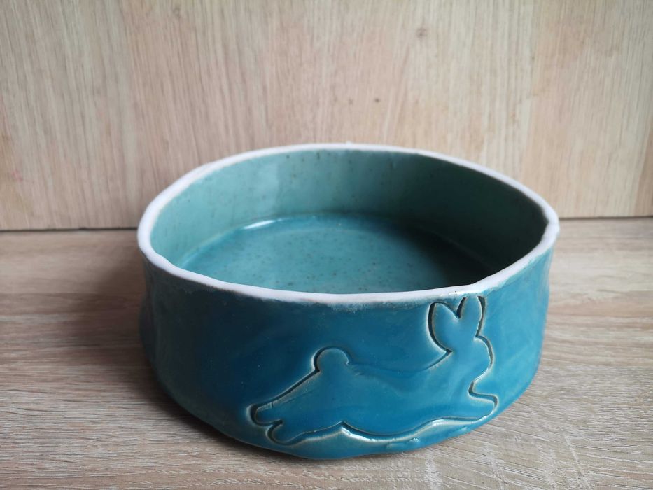 ceramiczna miska dla królika/ psa