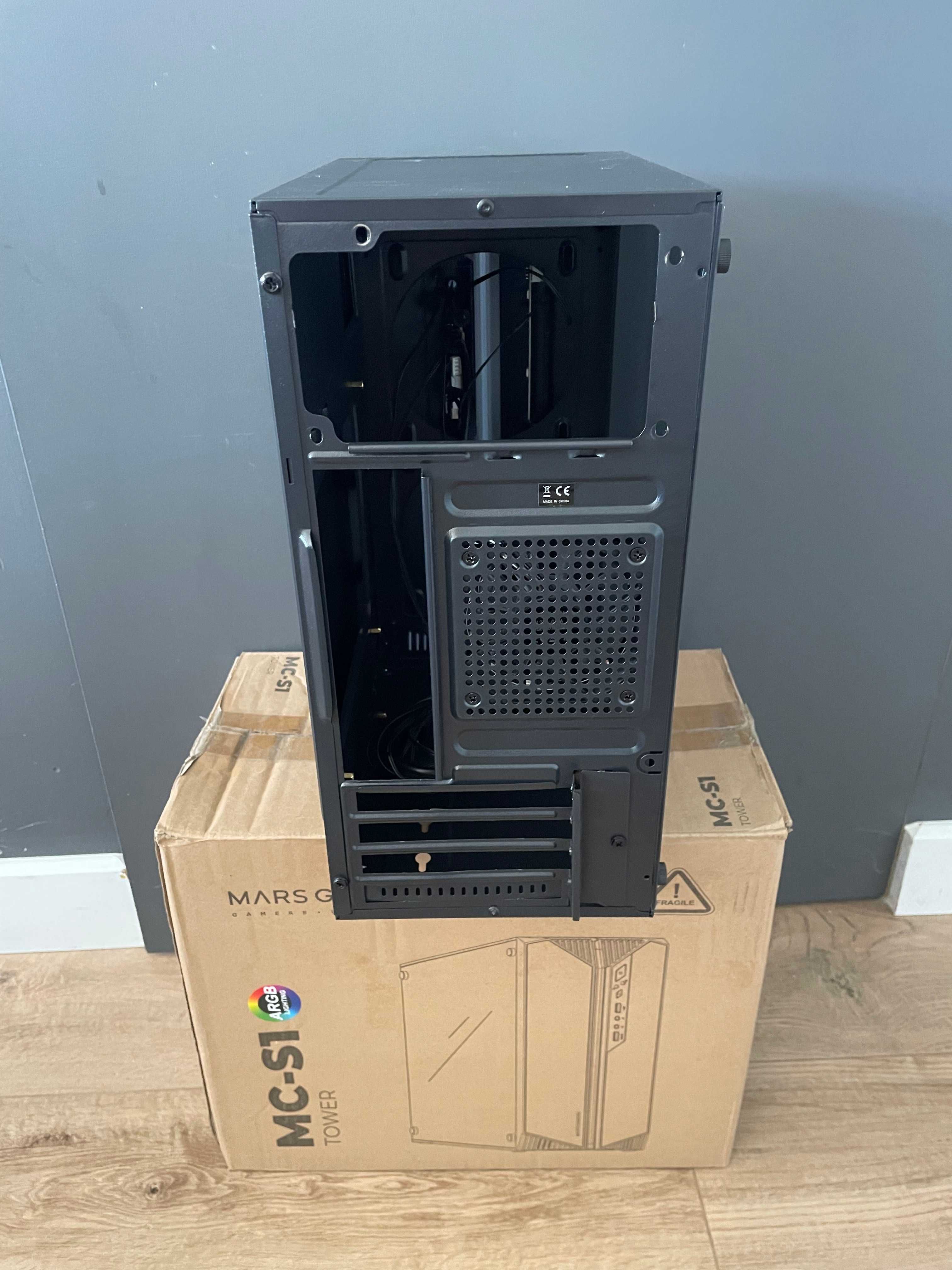 Obudowa Mars Gaming MCS1 Czarny, Mini Tower