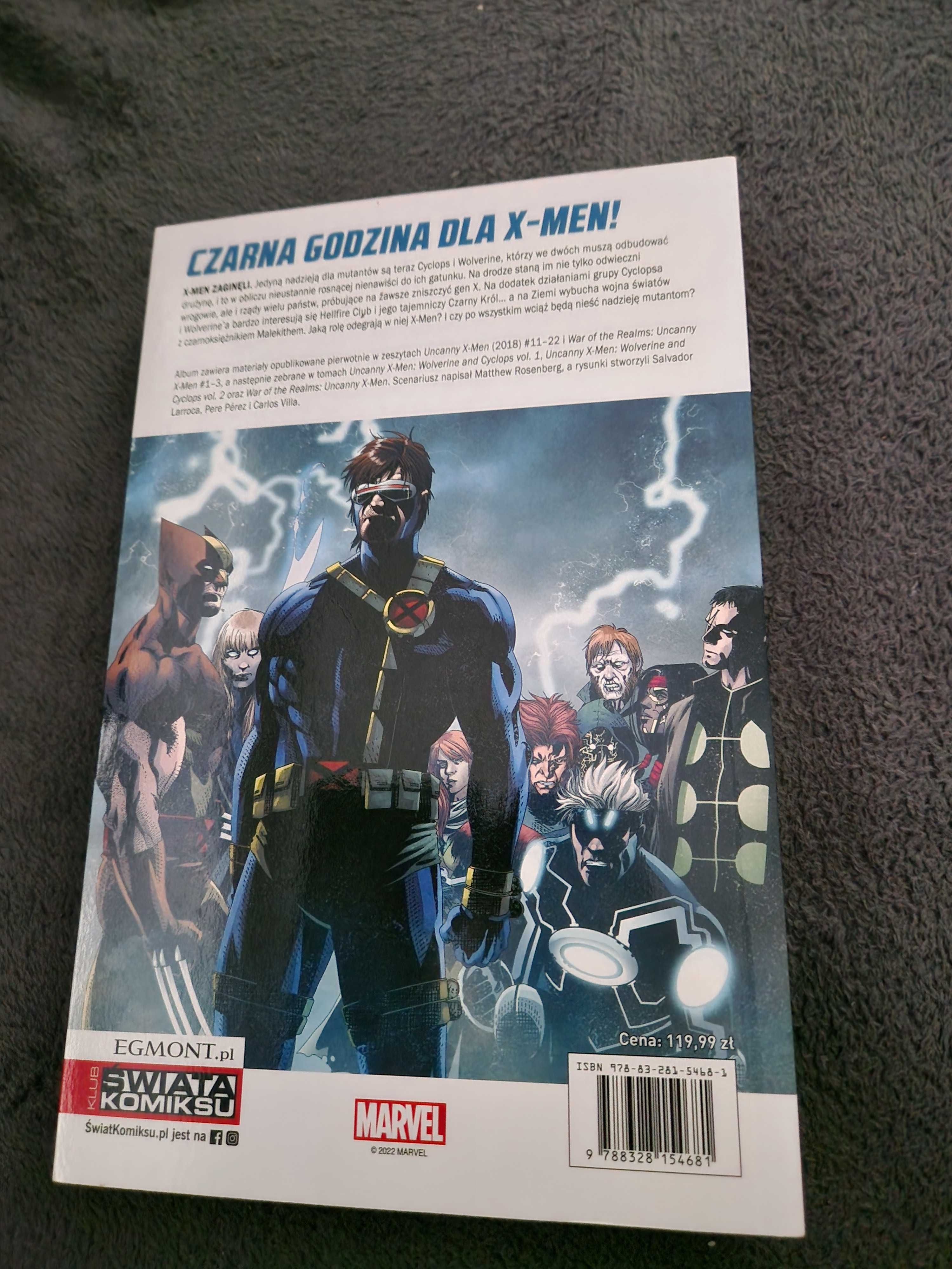 Uncanny X-Men Cyclops i Wolverine