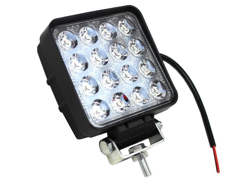 Lampa robocza 16 LED 48W MEGA MOC halogen szperacz najtaniej