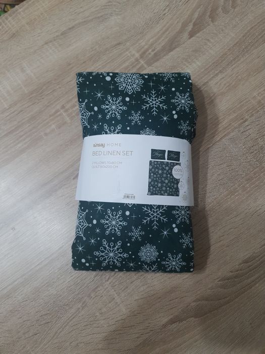 Pościel świąteczna 100% Bawełna 160x200cm