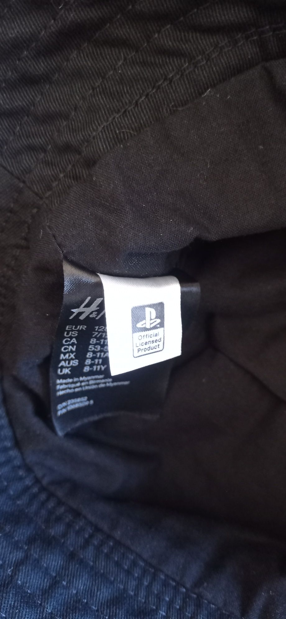 H&M PlayStation bucket kapelusz wędkarski, r. 128/146 (8-11 lat)